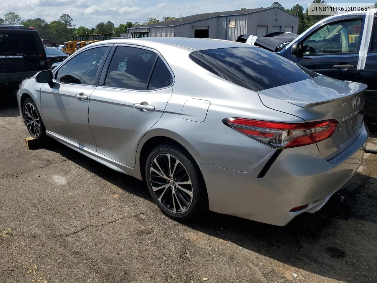 2018 Toyota Camry L VIN: JTNB11HK6J3019651 Lot: 52708614