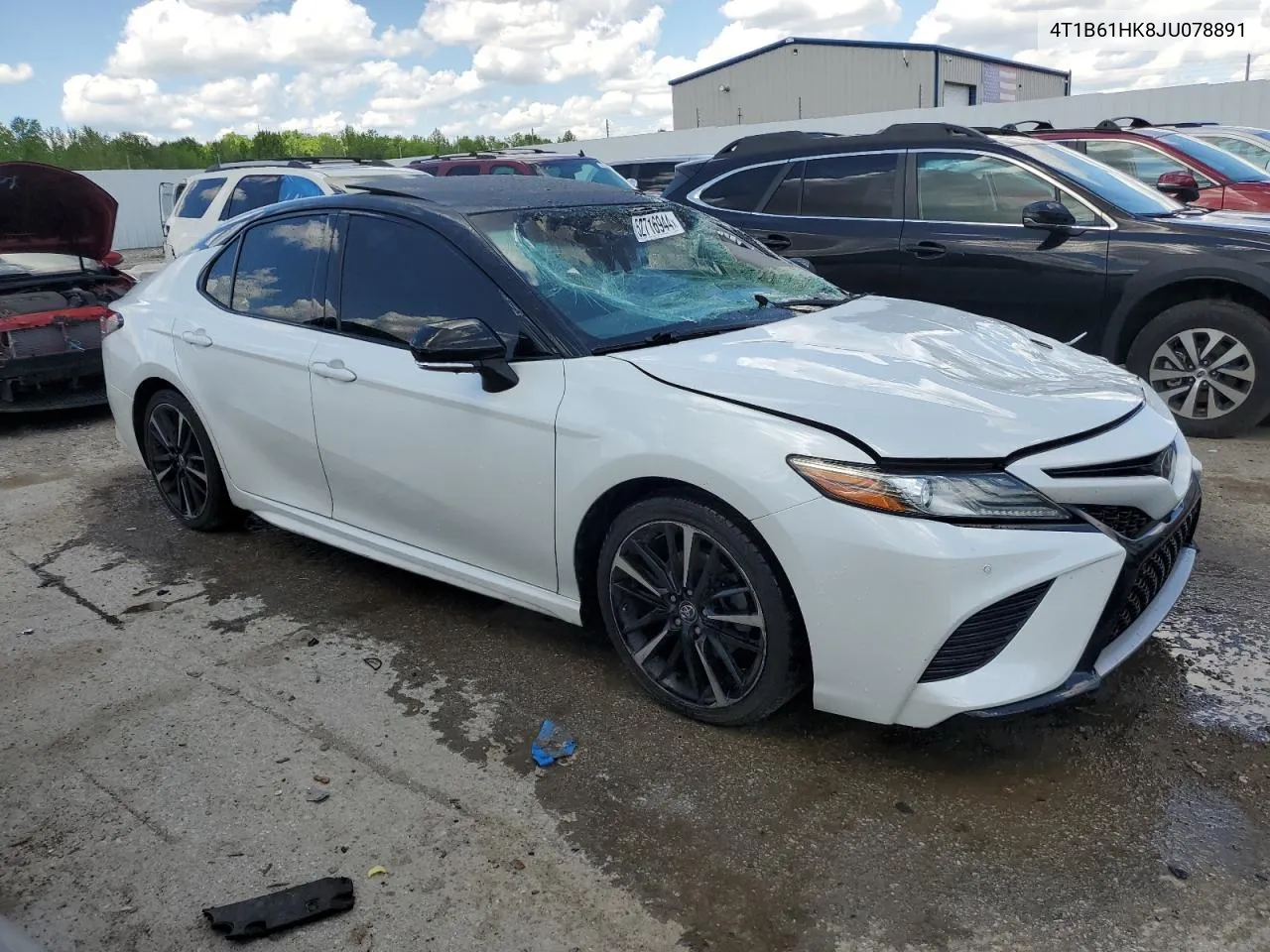 2018 Toyota Camry Xse VIN: 4T1B61HK8JU078891 Lot: 52716944