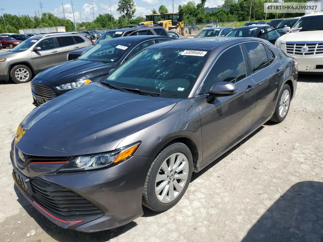 2018 Toyota Camry L VIN: 4T1B11HK6JU592527 Lot: 53099464