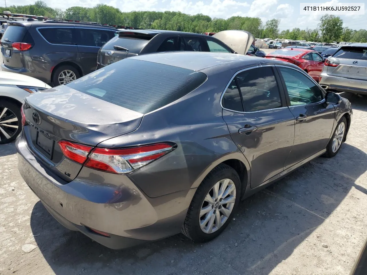 2018 Toyota Camry L VIN: 4T1B11HK6JU592527 Lot: 53099464