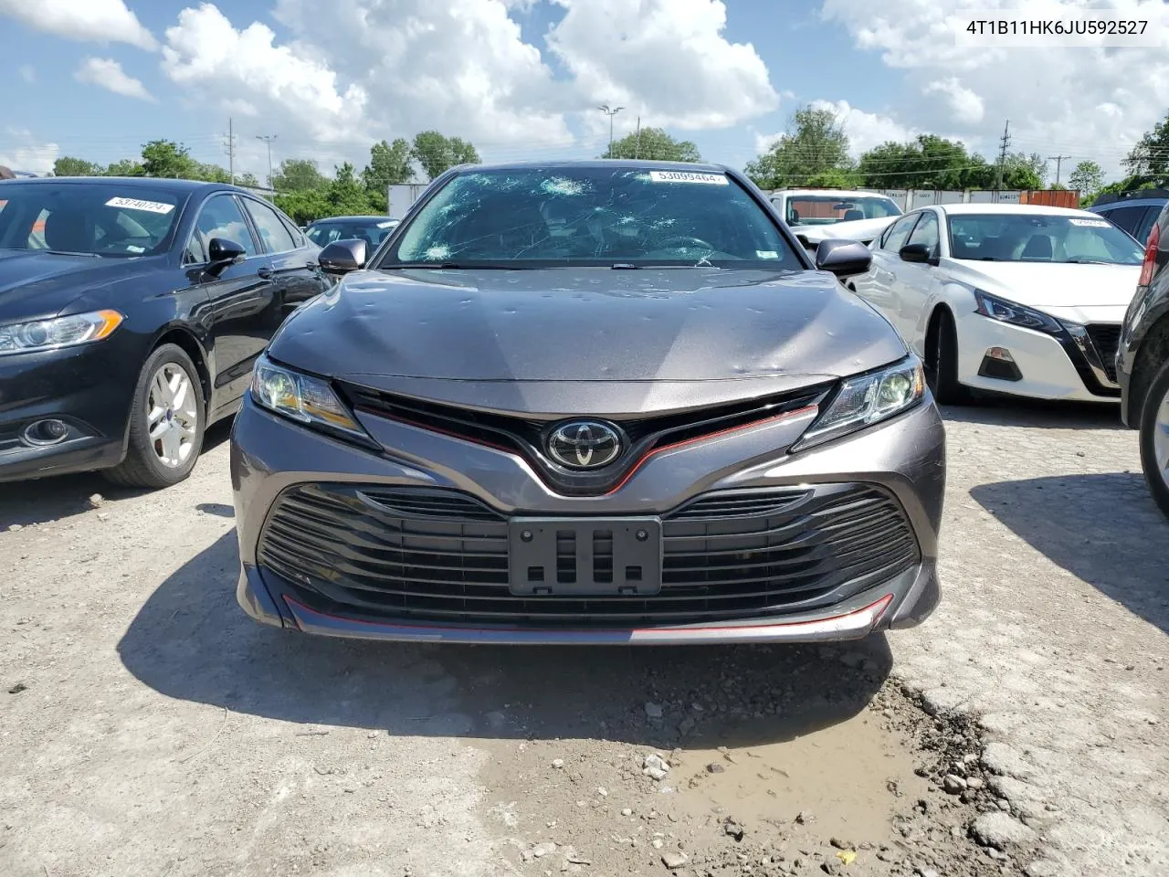 2018 Toyota Camry L VIN: 4T1B11HK6JU592527 Lot: 53099464