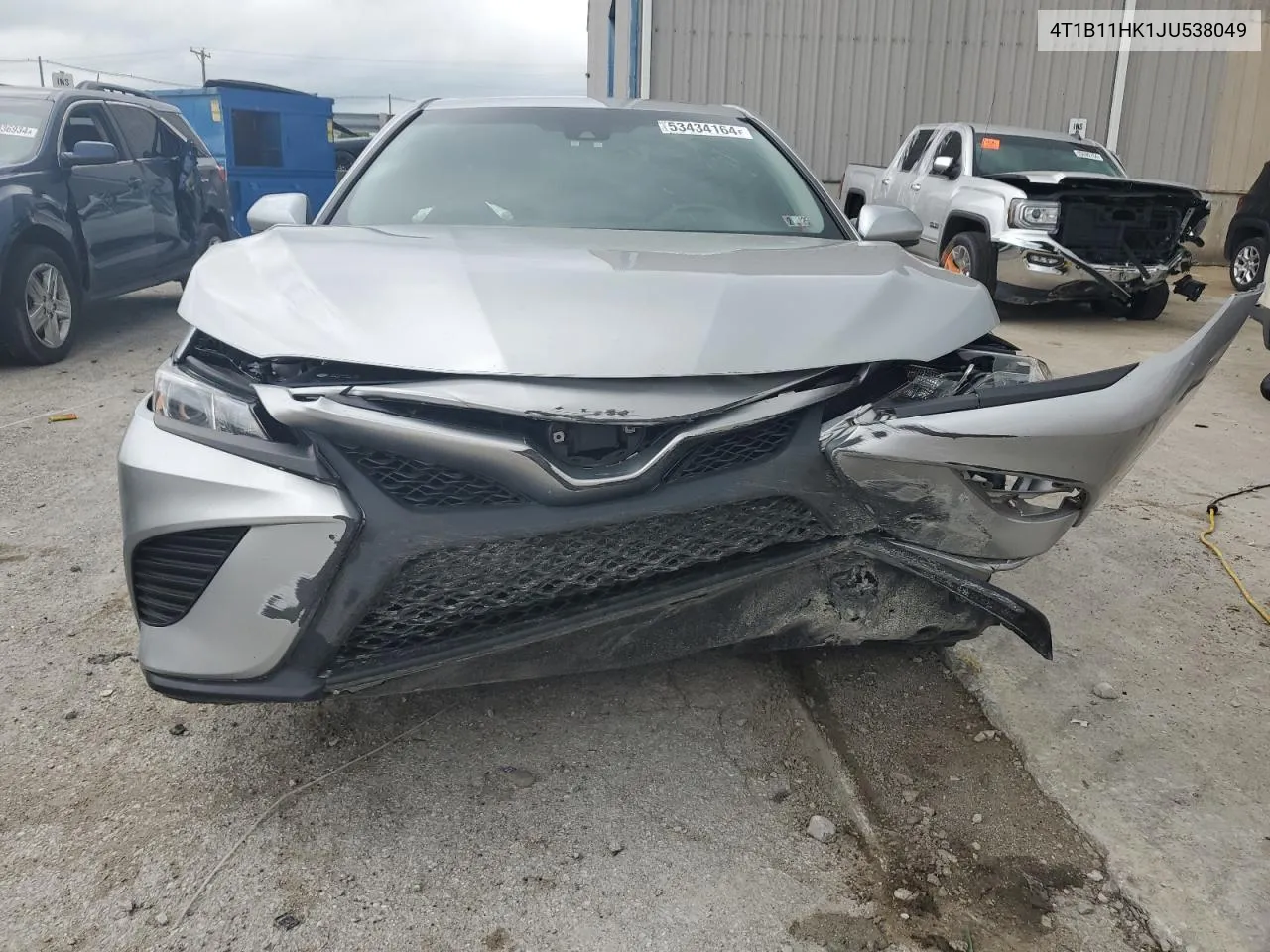 2018 Toyota Camry L VIN: 4T1B11HK1JU538049 Lot: 53434164