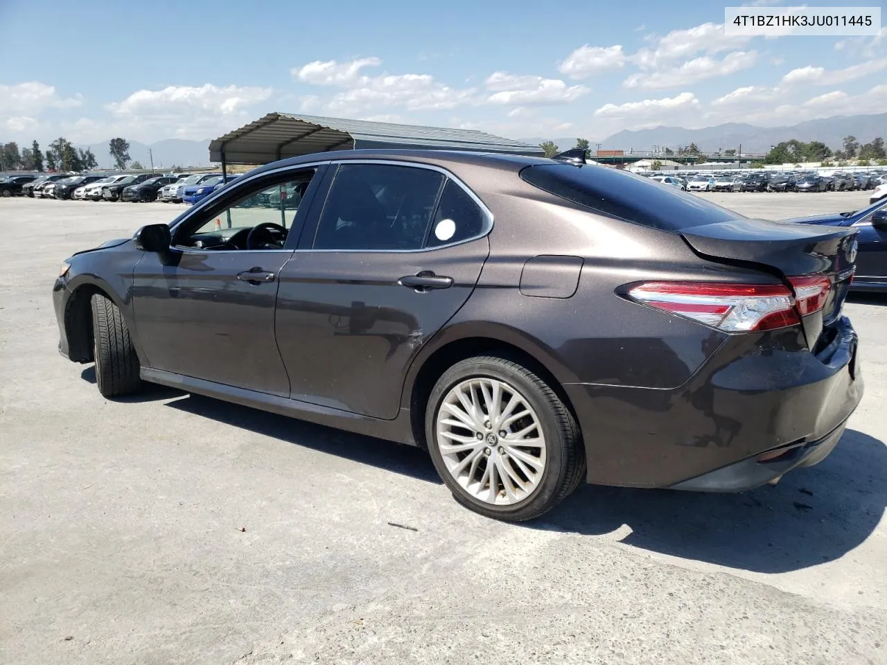 2018 Toyota Camry Xse VIN: 4T1BZ1HK3JU011445 Lot: 54387554