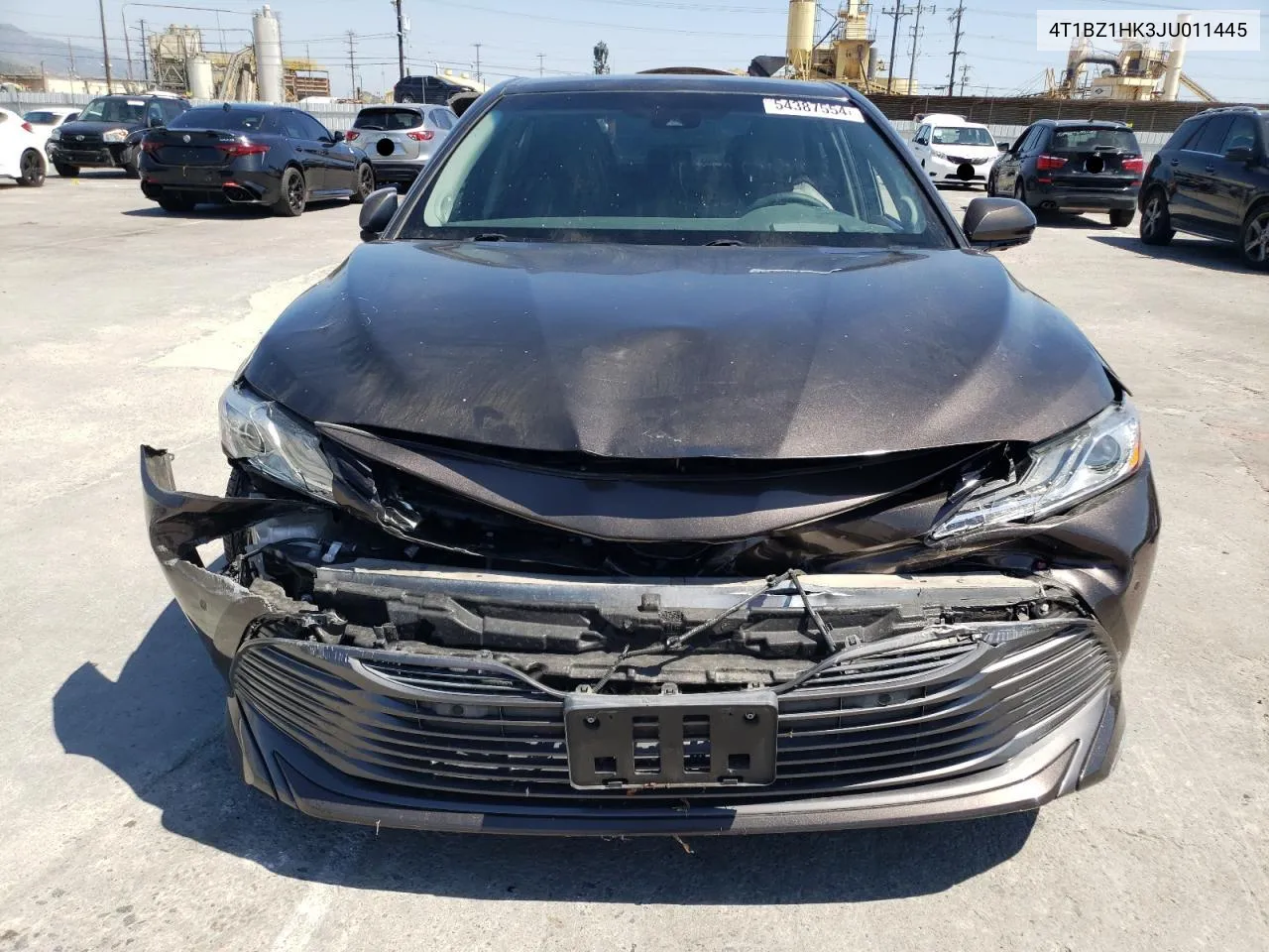 4T1BZ1HK3JU011445 2018 Toyota Camry Xse