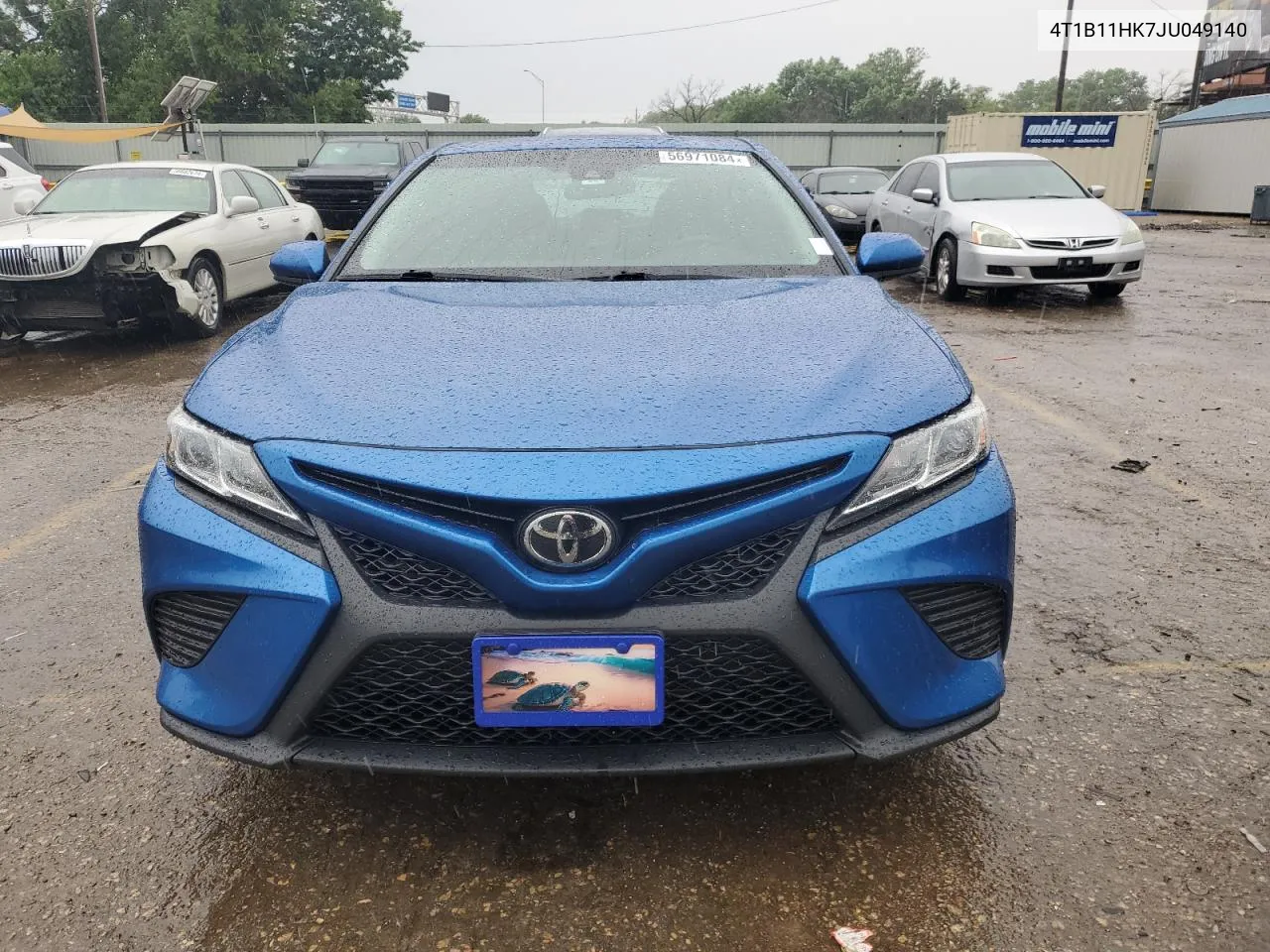 2018 Toyota Camry L VIN: 4T1B11HK7JU049140 Lot: 56971084