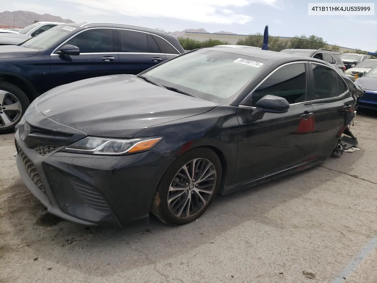 2018 Toyota Camry L VIN: 4T1B11HK4JU535999 Lot: 59700174