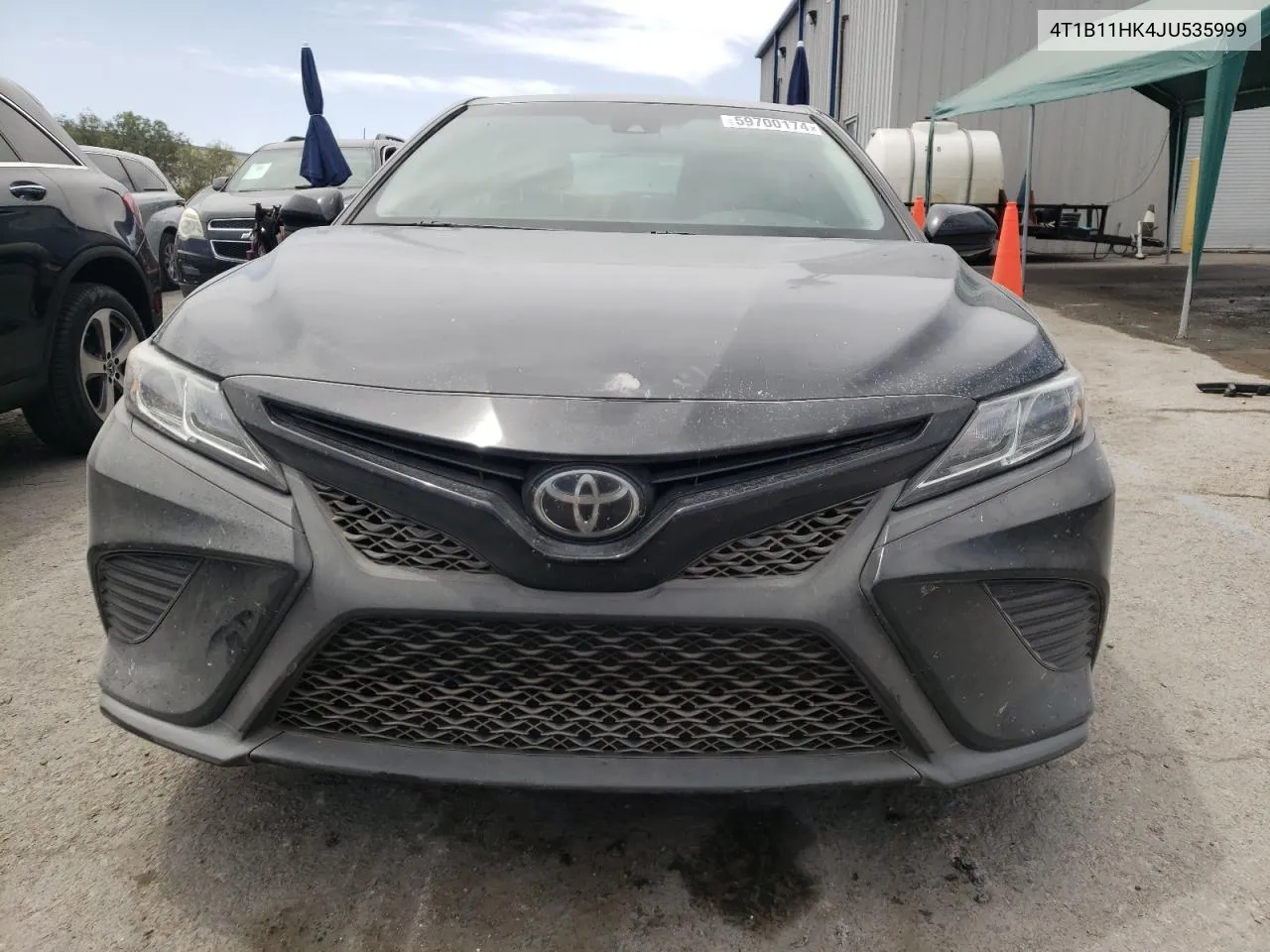 2018 Toyota Camry L VIN: 4T1B11HK4JU535999 Lot: 59700174