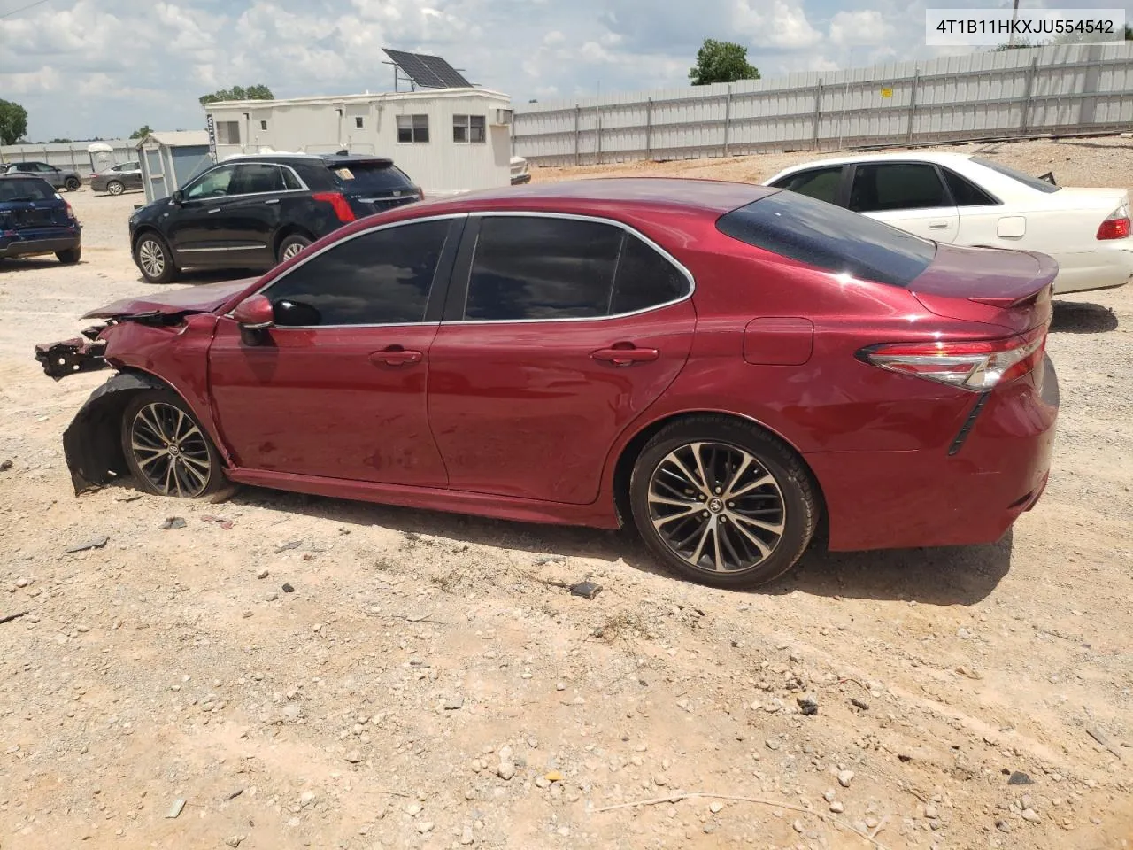 4T1B11HKXJU554542 2018 Toyota Camry L