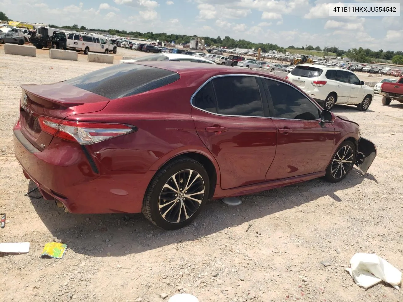 2018 Toyota Camry L VIN: 4T1B11HKXJU554542 Lot: 60356714