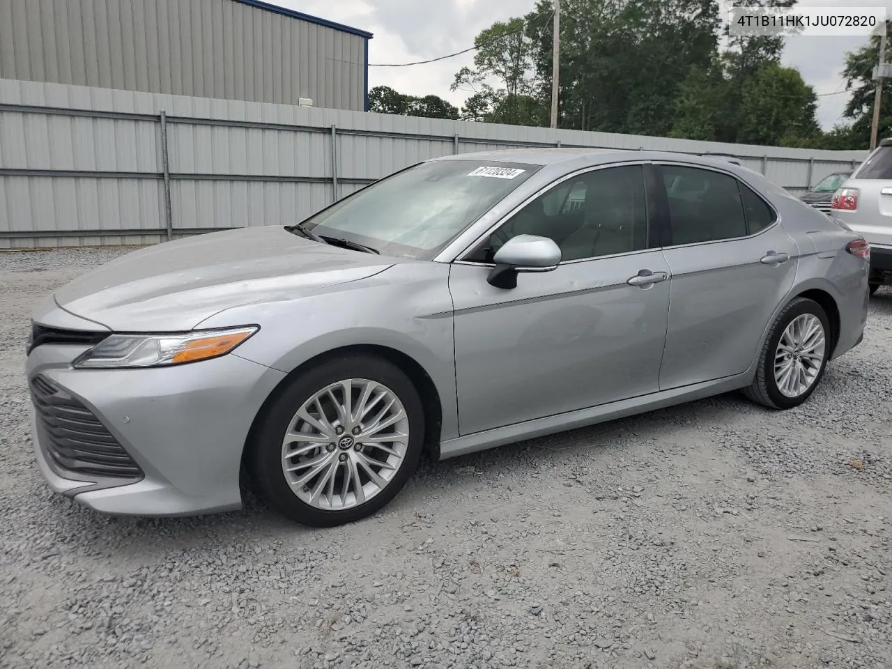 2018 Toyota Camry L VIN: 4T1B11HK1JU072820 Lot: 61120324