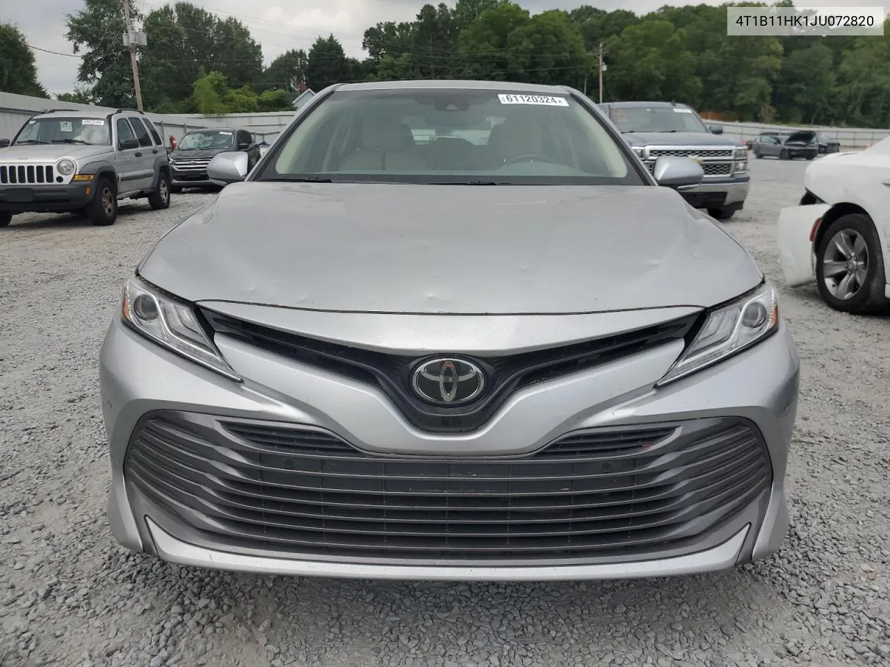 2018 Toyota Camry L VIN: 4T1B11HK1JU072820 Lot: 61120324