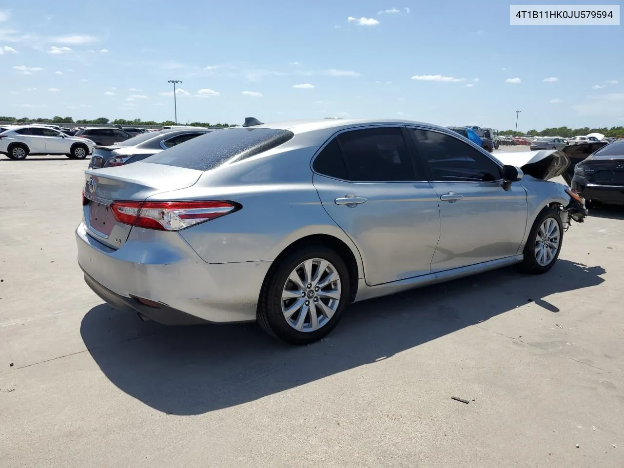 2018 Toyota Camry L VIN: 4T1B11HK0JU579594 Lot: 61354954