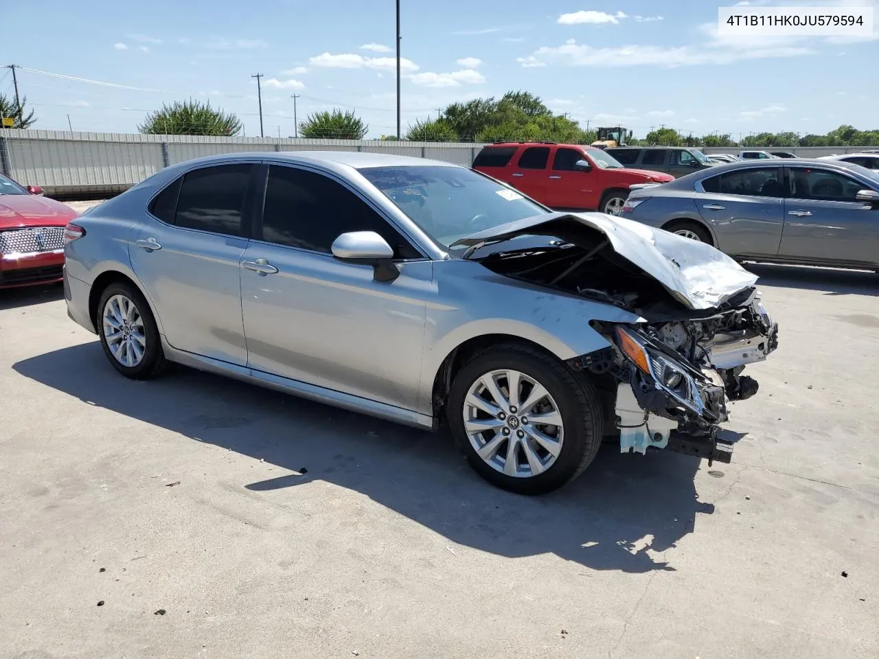 2018 Toyota Camry L VIN: 4T1B11HK0JU579594 Lot: 61354954