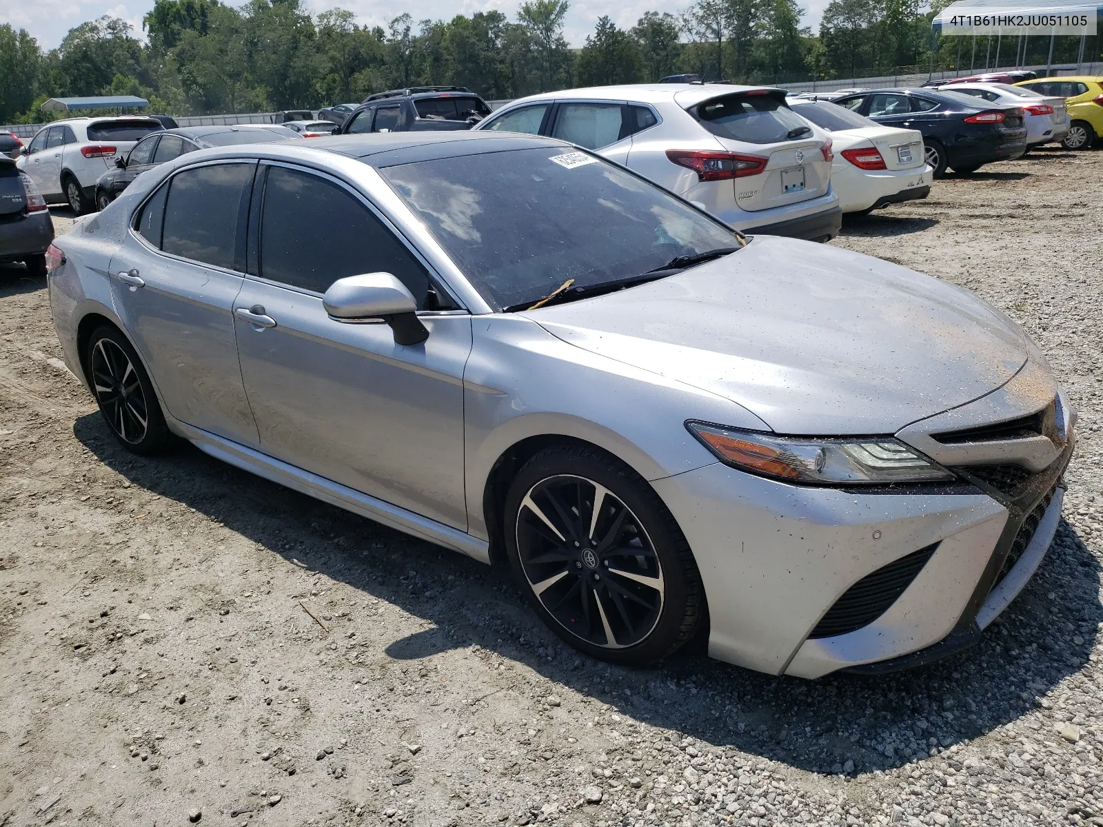 2018 Toyota Camry Xse VIN: 4T1B61HK2JU051105 Lot: 62540554