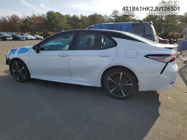 2018 Toyota Camry Xse VIN: 4T1B61HK2JU126501 Lot: 62979704