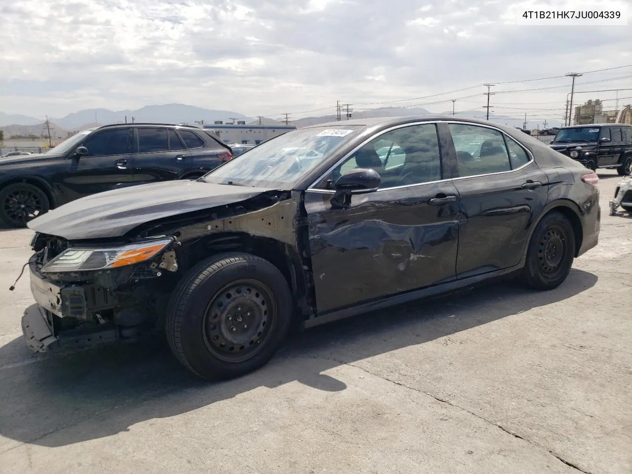 4T1B21HK7JU004339 2018 Toyota Camry Hybrid