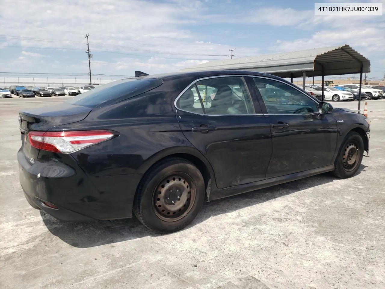 2018 Toyota Camry Hybrid VIN: 4T1B21HK7JU004339 Lot: 63713414