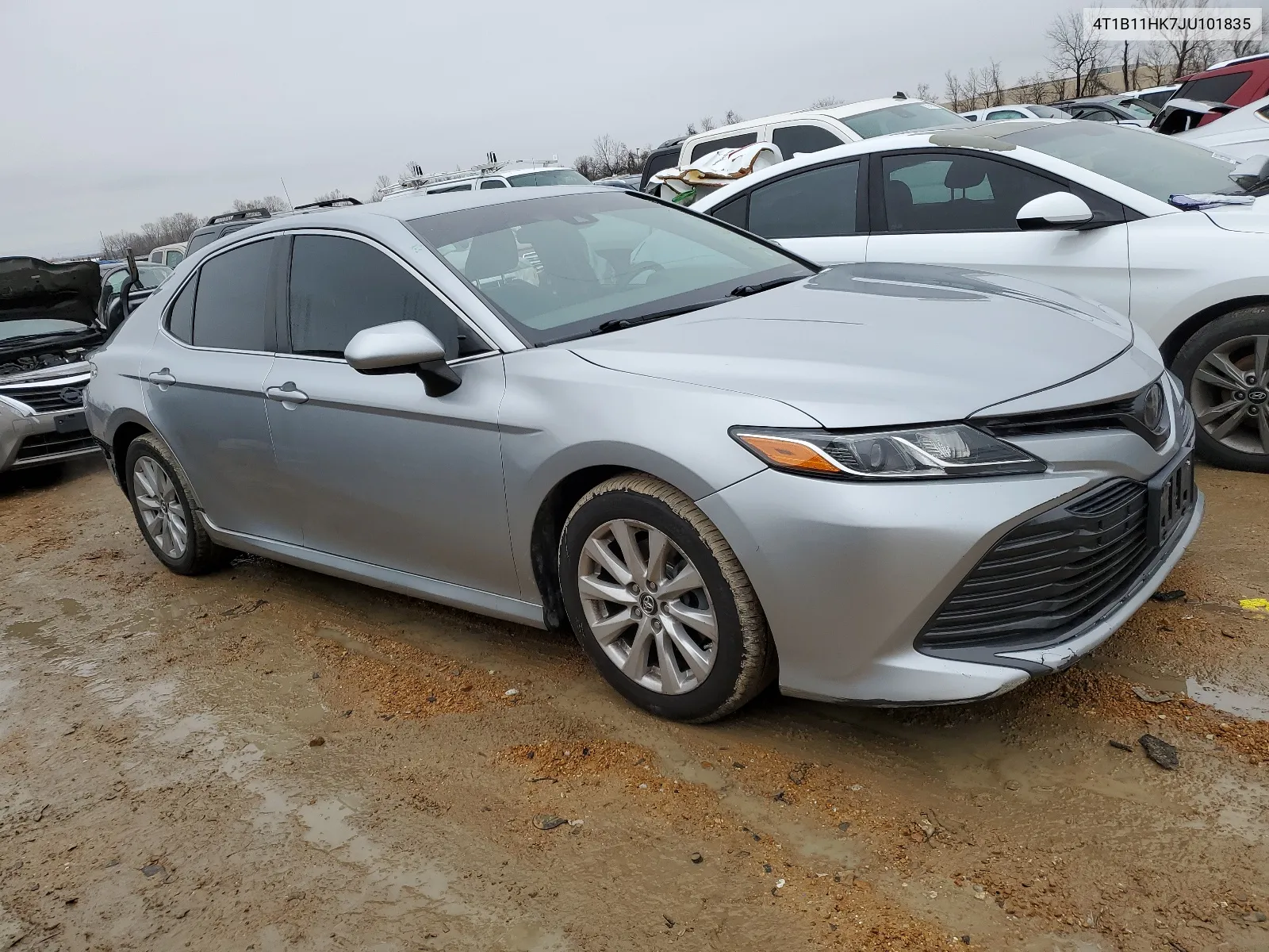 4T1B11HK7JU101835 2018 Toyota Camry L