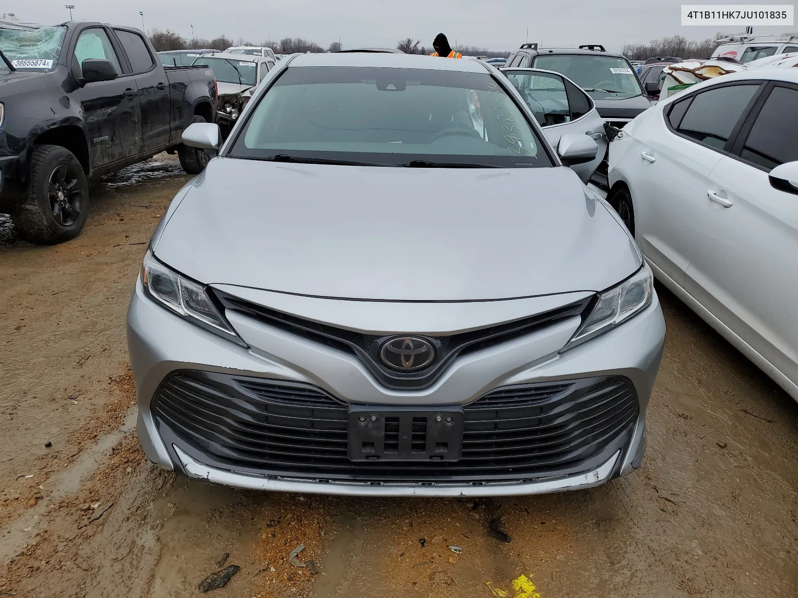 4T1B11HK7JU101835 2018 Toyota Camry L