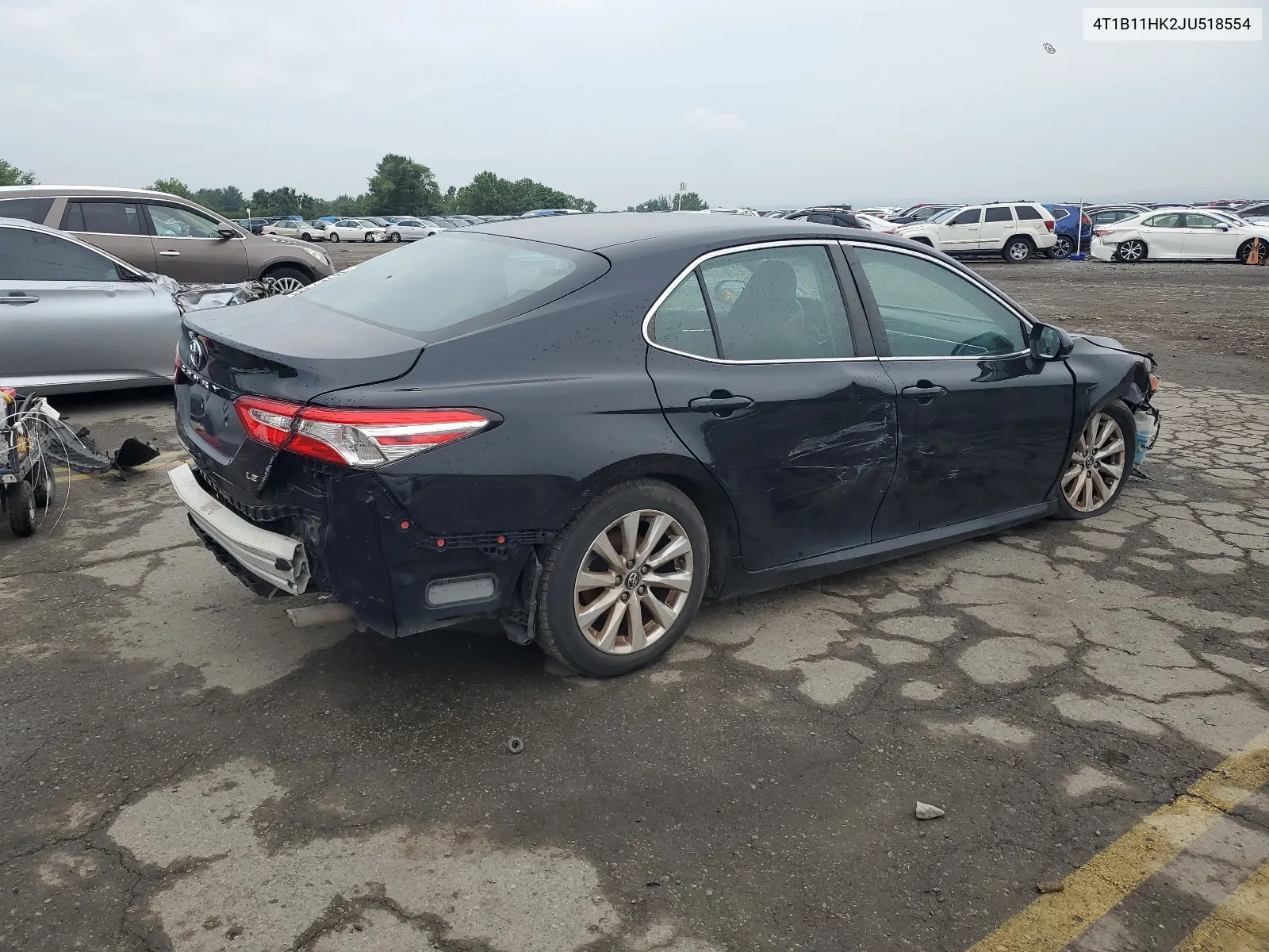 2018 Toyota Camry L VIN: 4T1B11HK2JU518554 Lot: 64678144