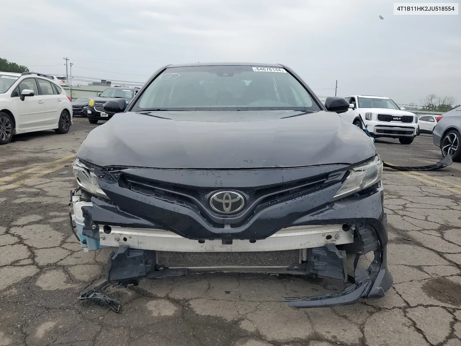 4T1B11HK2JU518554 2018 Toyota Camry L