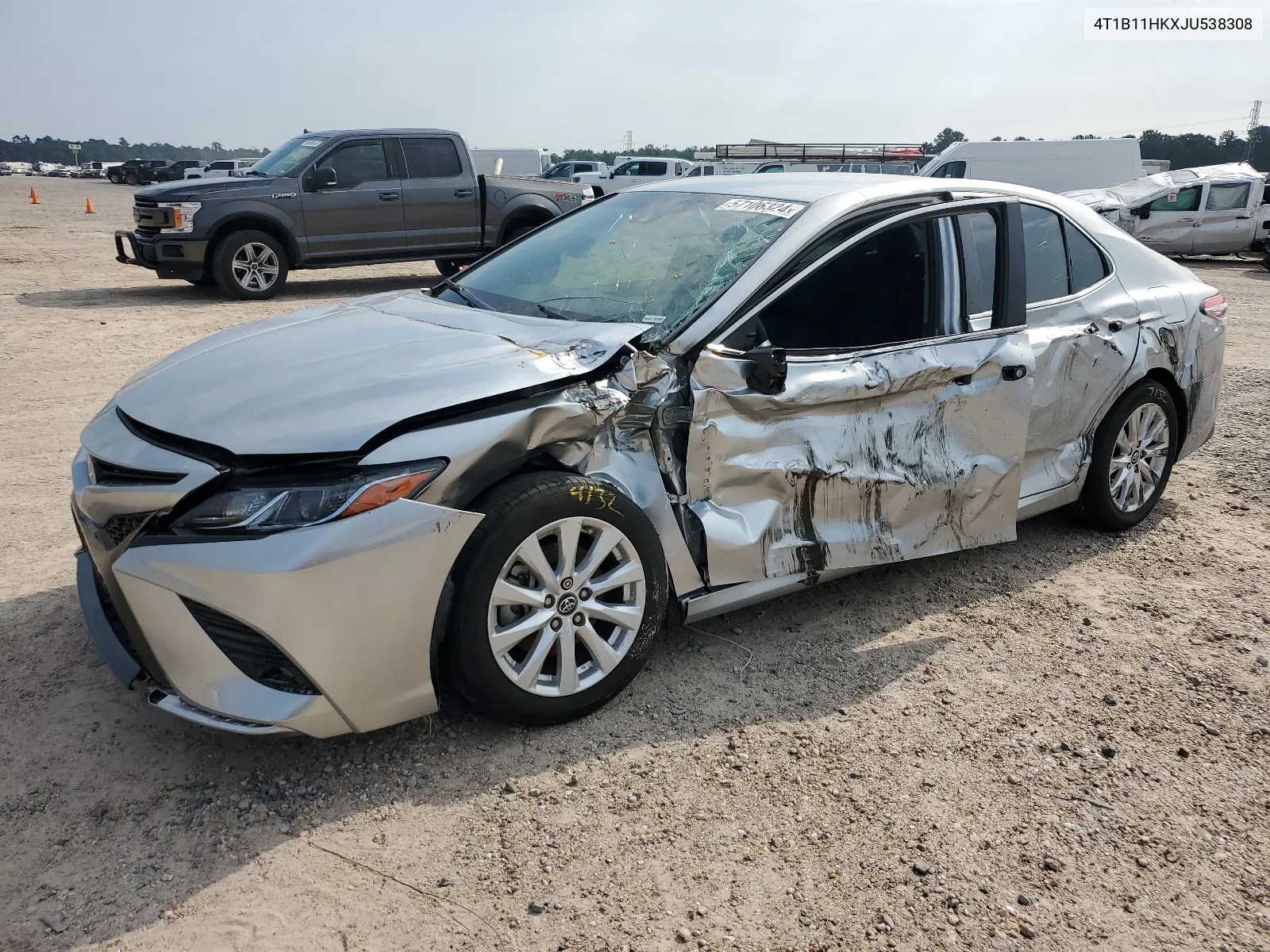 4T1B11HKXJU538308 2018 Toyota Camry L