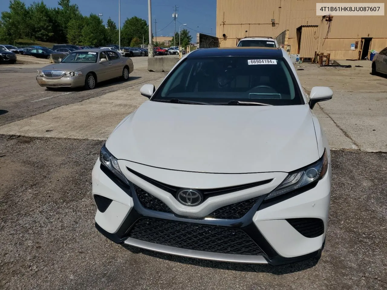 2018 Toyota Camry Xse VIN: 4T1B61HK8JU087607 Lot: 66904194