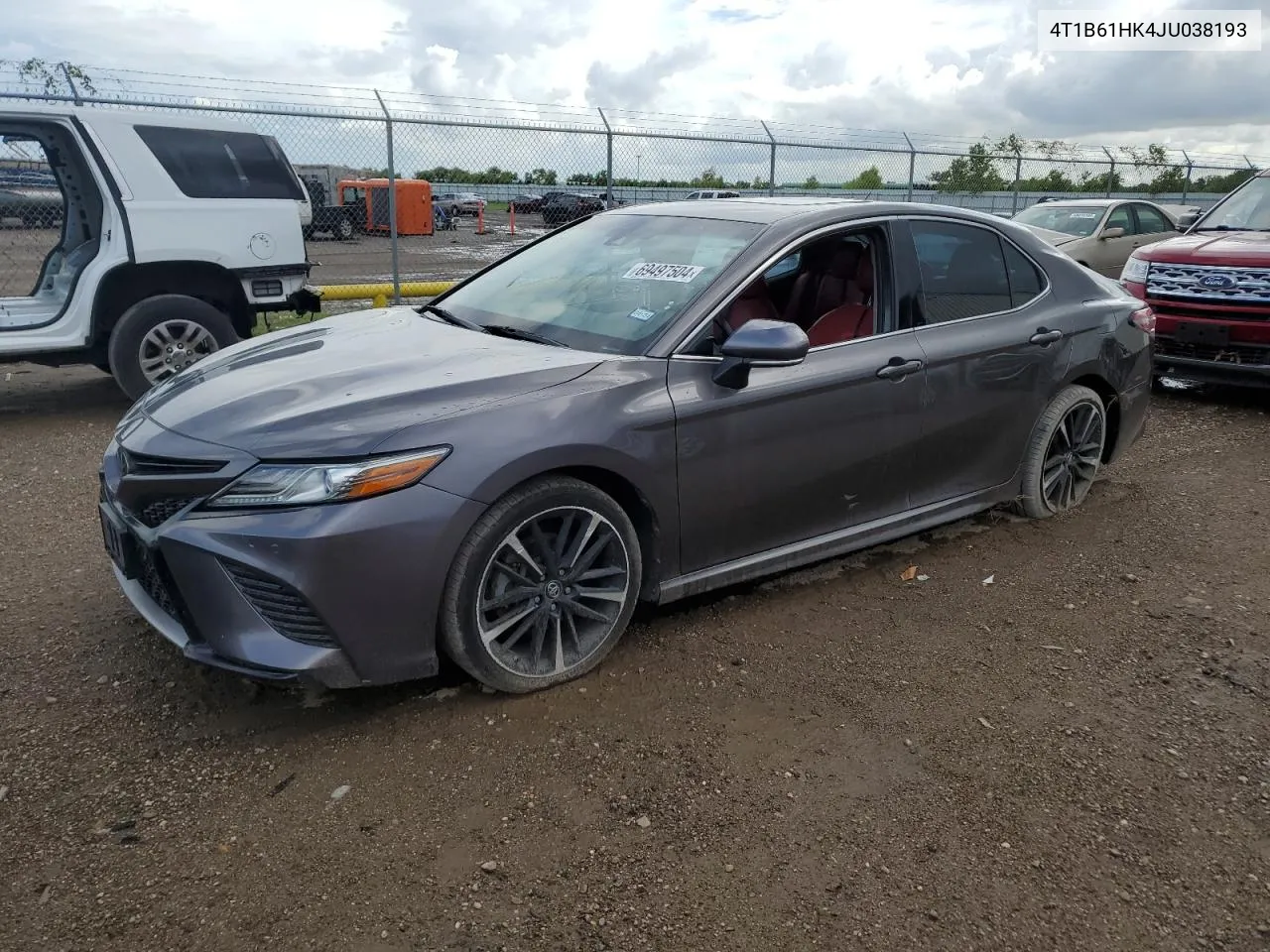 4T1B61HK4JU038193 2018 Toyota Camry Xse