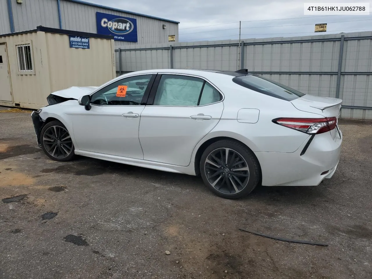 2018 Toyota Camry Xse VIN: 4T1B61HK1JU062788 Lot: 69811444