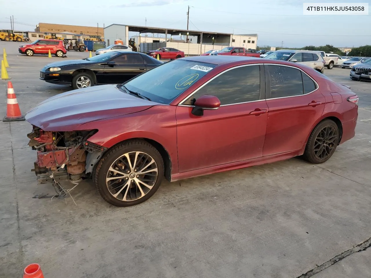 4T1B11HK5JU543058 2018 Toyota Camry L