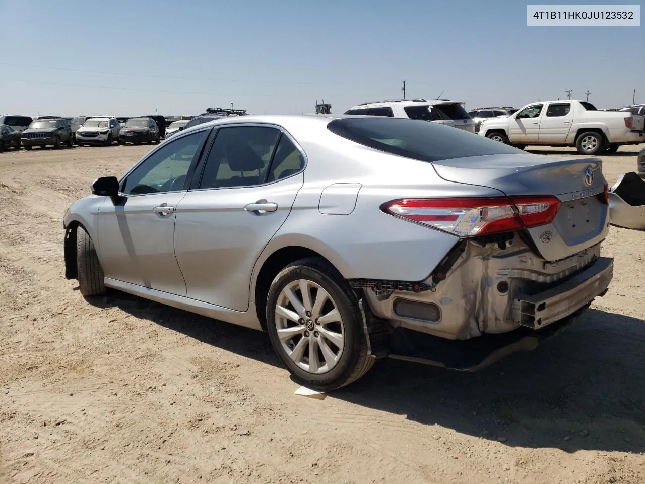 2018 Toyota Camry L VIN: 4T1B11HK0JU123532 Lot: 70579964