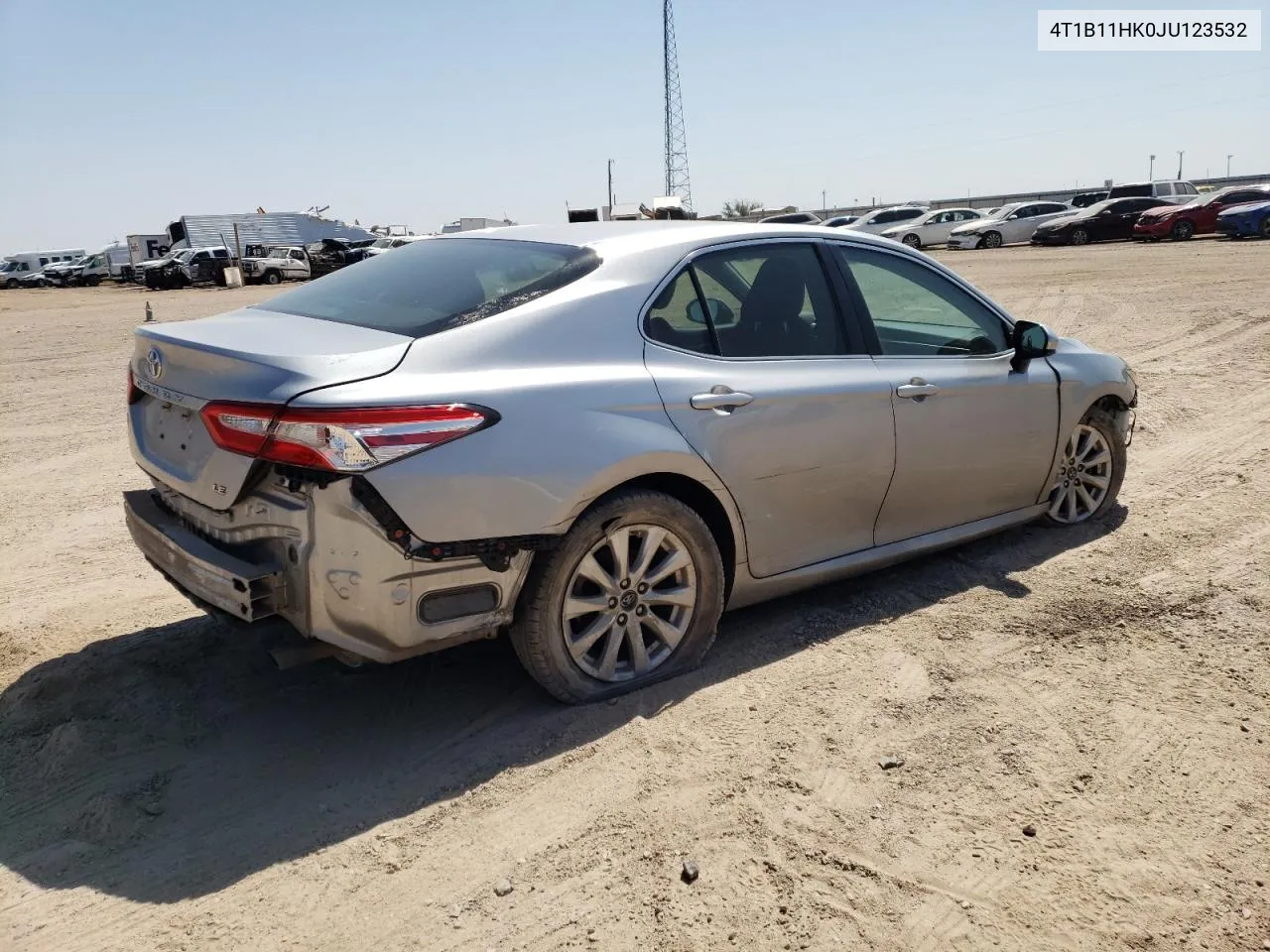 2018 Toyota Camry L VIN: 4T1B11HK0JU123532 Lot: 70579964