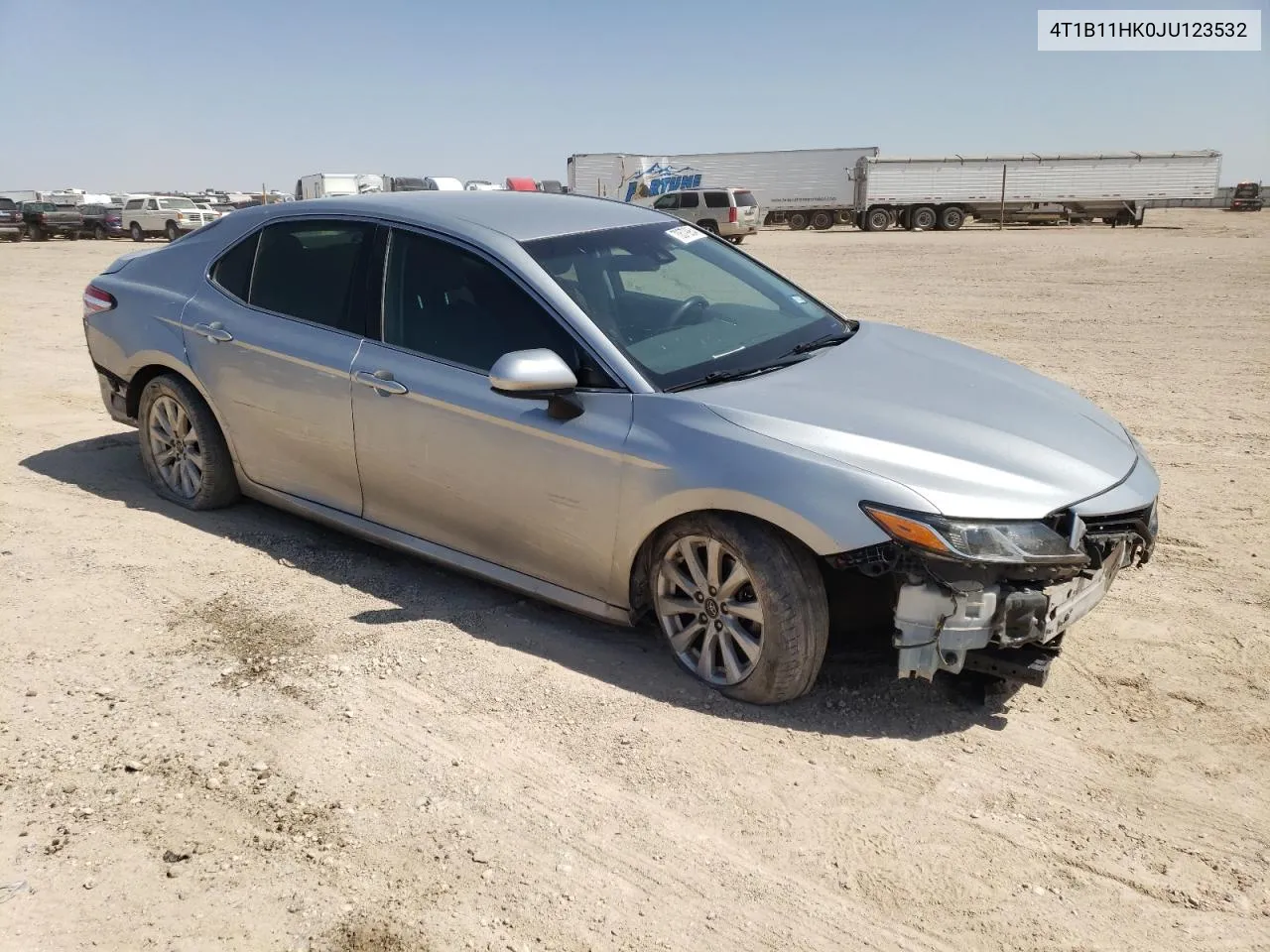 4T1B11HK0JU123532 2018 Toyota Camry L