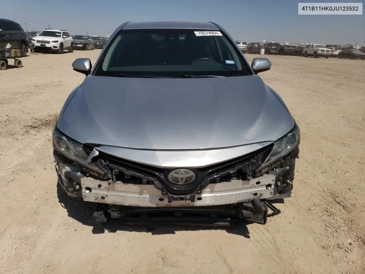 4T1B11HK0JU123532 2018 Toyota Camry L