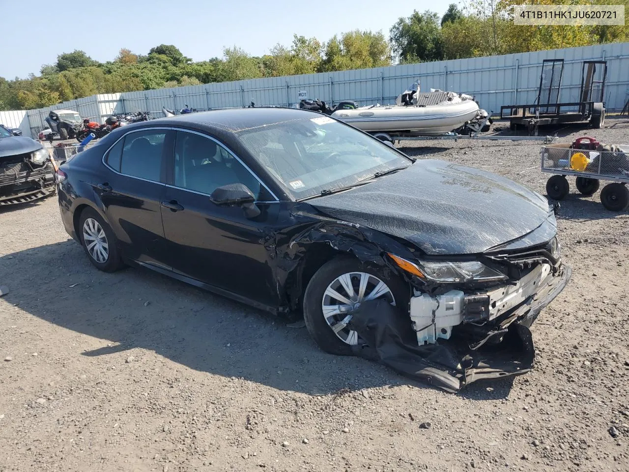 2018 Toyota Camry L VIN: 4T1B11HK1JU620721 Lot: 71025044