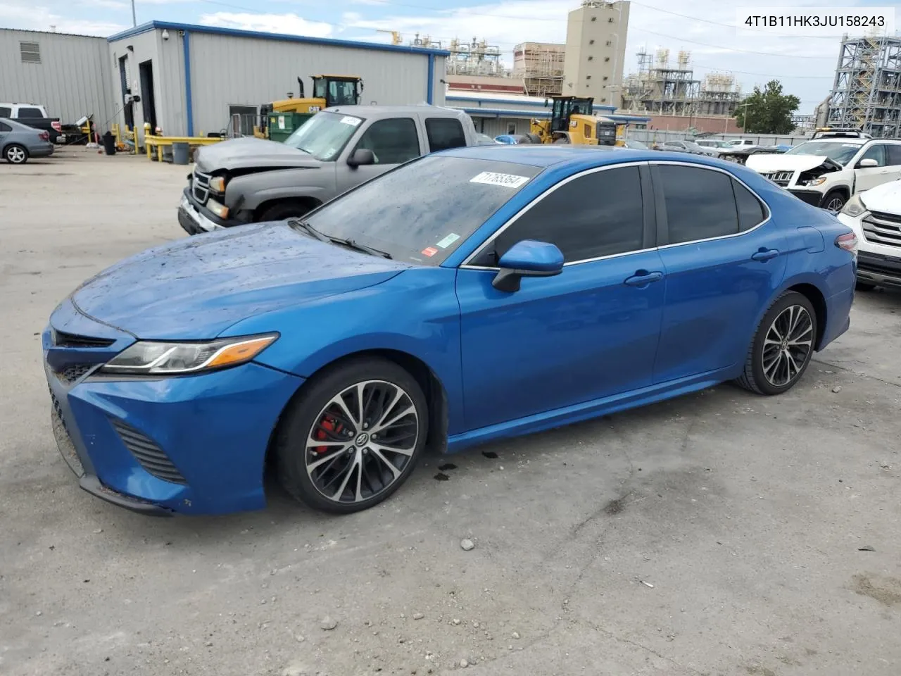 4T1B11HK3JU158243 2018 Toyota Camry L