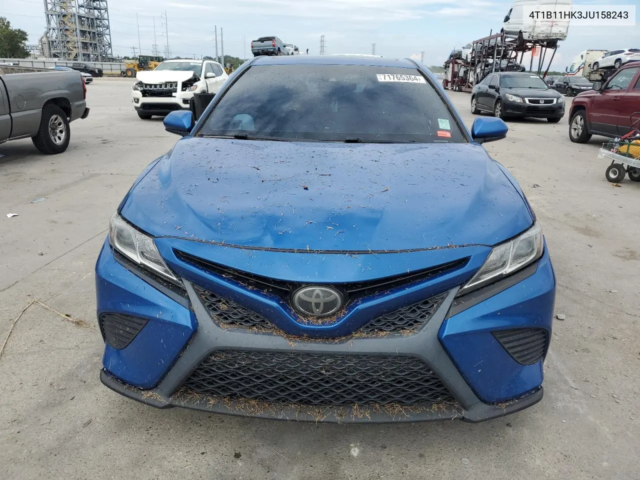 2018 Toyota Camry L VIN: 4T1B11HK3JU158243 Lot: 71765364