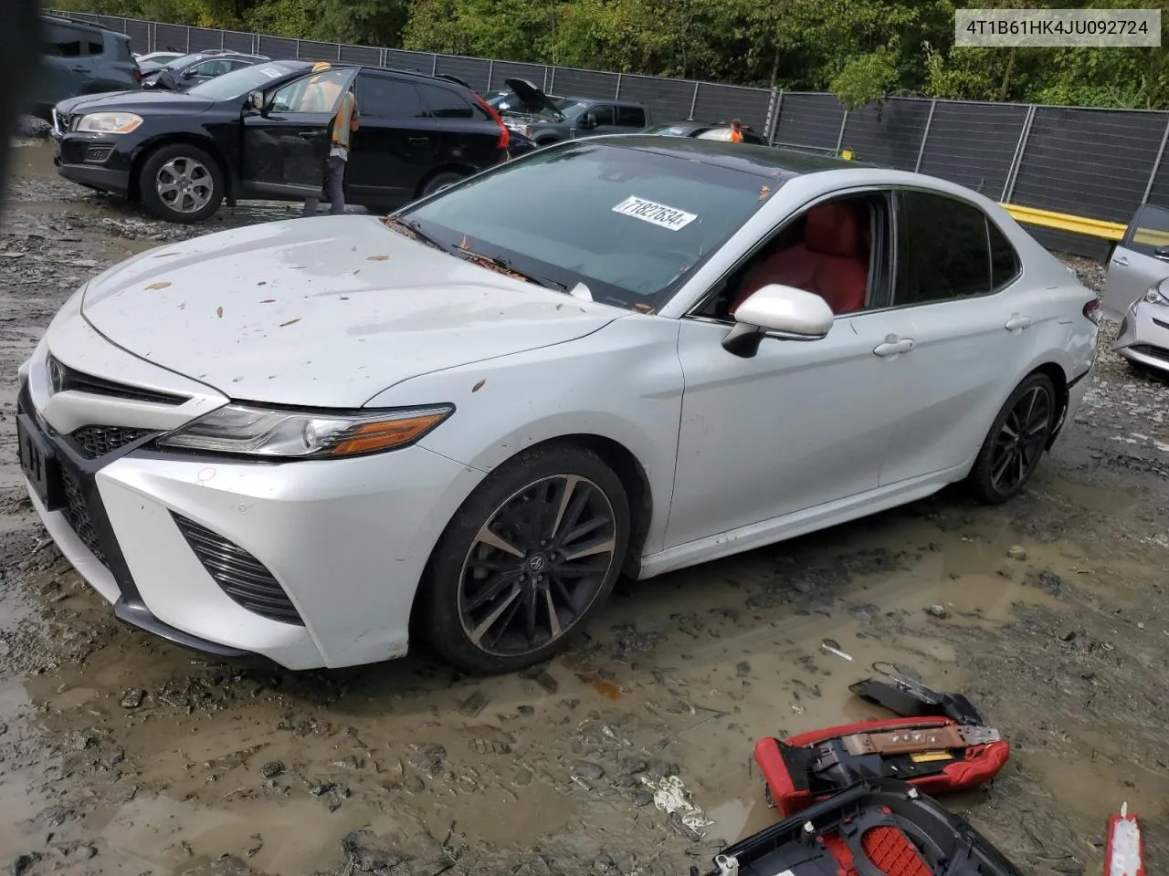 2018 Toyota Camry Xse VIN: 4T1B61HK4JU092724 Lot: 71827634