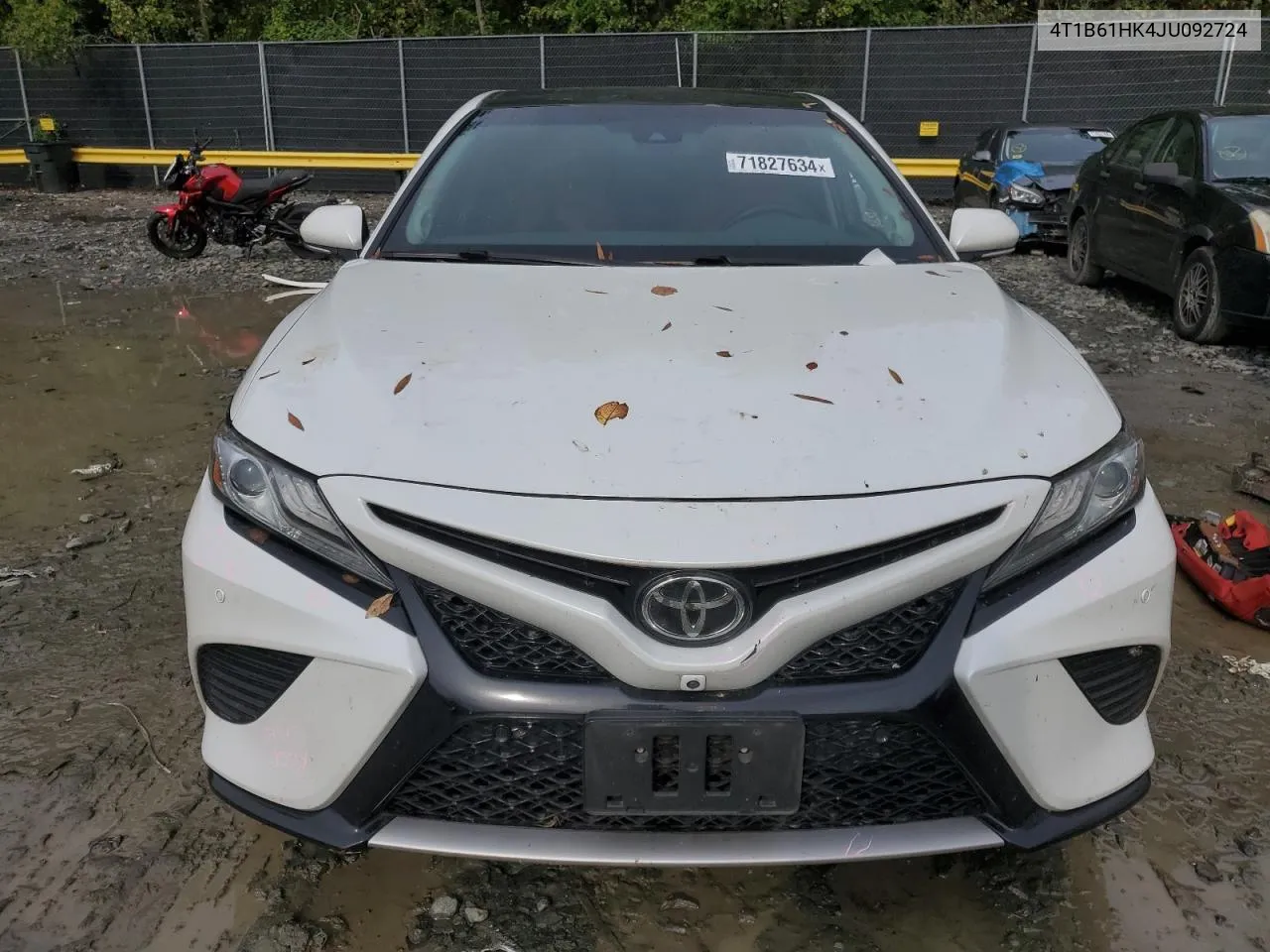 2018 Toyota Camry Xse VIN: 4T1B61HK4JU092724 Lot: 71827634