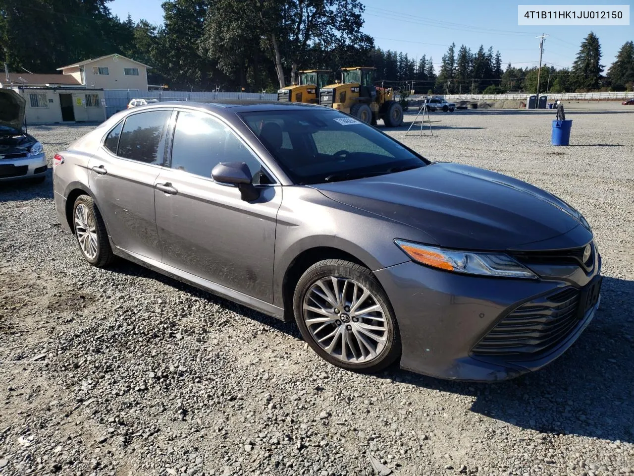 2018 Toyota Camry L VIN: 4T1B11HK1JU012150 Lot: 71843264