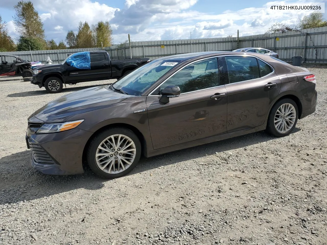 4T1B21HK0JU009236 2018 Toyota Camry Hybrid