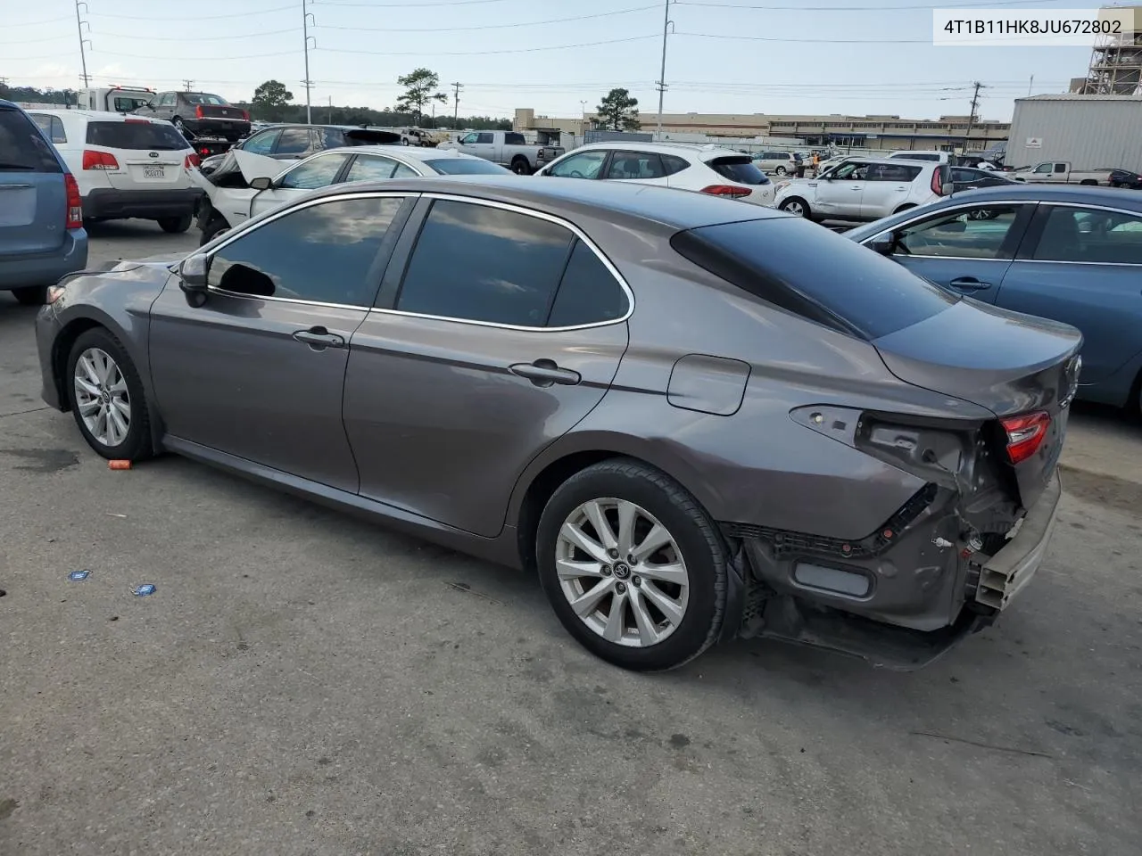 4T1B11HK8JU672802 2018 Toyota Camry L