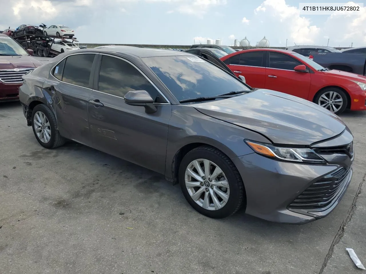 4T1B11HK8JU672802 2018 Toyota Camry L