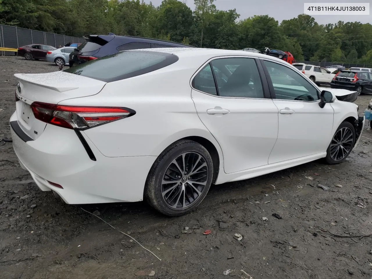 2018 Toyota Camry L VIN: 4T1B11HK4JU138003 Lot: 72131504