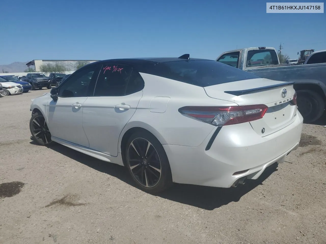 2018 Toyota Camry Xse VIN: 4T1B61HKXJU147158 Lot: 72148704