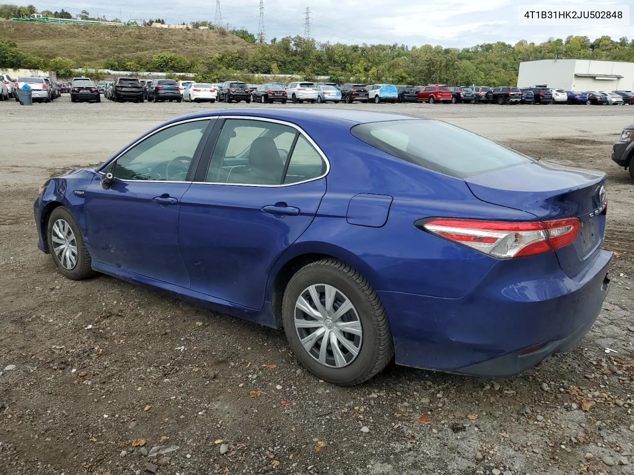 2018 Toyota Camry Le VIN: 4T1B31HK2JU502848 Lot: 72170794