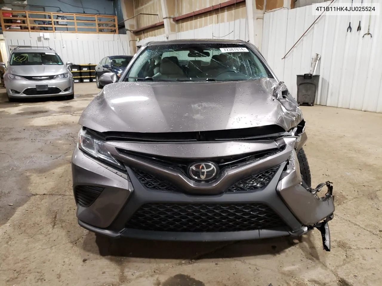 2018 Toyota Camry L VIN: 4T1B11HK4JU025524 Lot: 72387814