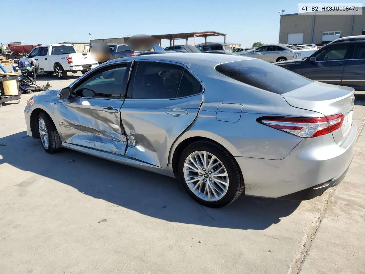 4T1B21HK3JU008470 2018 Toyota Camry Hybrid