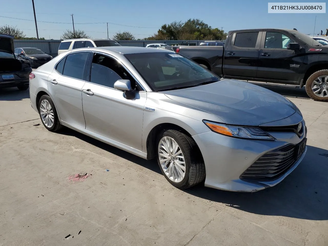 4T1B21HK3JU008470 2018 Toyota Camry Hybrid