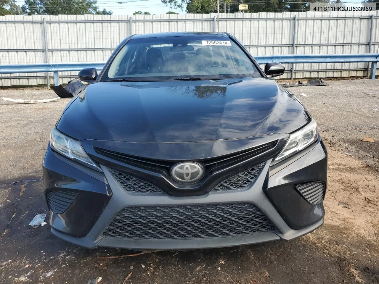 4T1B11HK3JU633969 2018 Toyota Camry L